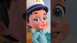 i m Police officer Little Rescue Squad - Fire Truck, Police Car, Ambulance | Cars World #shorts