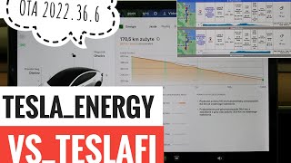 🇵🇱Tesla apka Energia vs. TeslaFi w OTA 2022.36.6