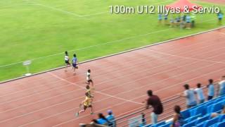 2nd Camp Challenge Track Meet 2016: 100m U12