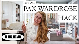 IKEA PAX WARDROBE HACK,  PART ONE  |   EMMA COURTNEY