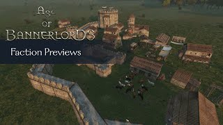 Age Of Bannerlords - Faction Previews - RTS Mod