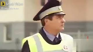 New best funny video l Sank funny video l with Police in road