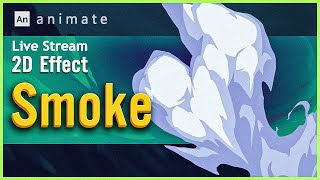 2D Game Effects Animation - 2D Smoke - P1 - Live 20/12/2022