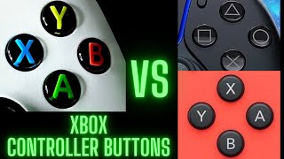 Xbox Controller Buttons VS Other Consoles, Which Button Is X