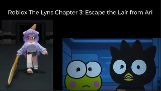 AAAH!!! THE EVIL ICE CREAM GIRL: ARI! Roblox The Lyns Chapter 3: Escape the Lair from Ari