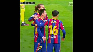 El último gol de Messi en el Fcbarcelona 😢 #shorts