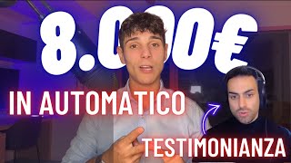 8.000€ in automatico con una collaborazione - Testimonianza DropService