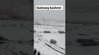 #gulmarg  Received Its First #snowfall 😍❄️ #snow #shorts #youtubeshort #jannat #kashmir #trending