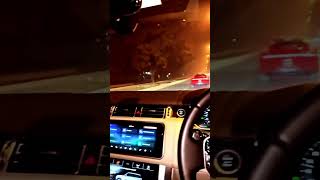 Range Rover night drive with skoda rapid porshe mclaren