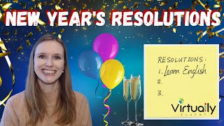 Learn English as your New Year's Resolution (Listening, Intermediate)