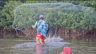 increible pesca con tarralla pero Mira la plaga que nos iso abortar  la mission