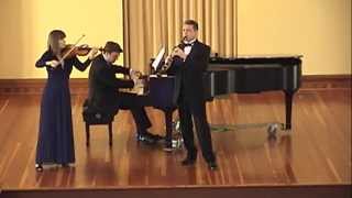 Georgy Sviridov "Romance" from The Snowstorm for Violin, Clarinet and Piano