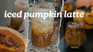 Vegan Iced Pumpkin Latte | 196