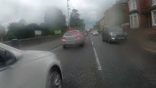 Hereford FX63 WYW, close pass. ANGRY DRIVER