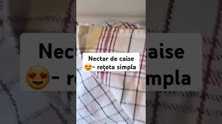 Nectar de caise - rețeta simpla și delicioasa #reteteusoare #rețeterapide #1million #shorts #viral