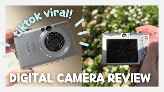 canon ixus 60 (ELPH SD600) unboxing: TikTok viral 2000s digital camera + sample photos!