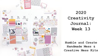 2020 Creativity Journal: Week 13