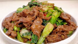 Easy Beef and Chinese Broccoli Stir Fry | Restaurant Quality at Home