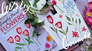 Lets Try Out... Simply Paint Flowers by Becky Amelia 🌸 🎨