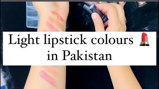 Light colours lipstick review in Pakistan #light #lipstick  #sabraaapaketotke #foryou #art