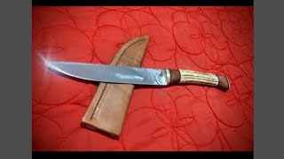 Cuchillo Acero de Ruleman. Posibles problemas en cabo con madera.