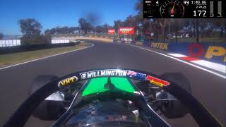 Braydan Willmington takes S5000 for lap of Mount Panorama