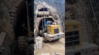 The construction process of the cave #machinetools #automobile #bambooindustry #farming #agriculture