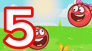 Red Ball 4| Gameplay Walkthrough Part 5 | في الكهوف ( IOS_Android )