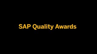 SAP Quality Awards 2019