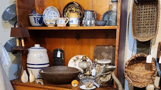 Shop for Early American Colonial Antiques & Primitives in Seville Antiques for Farmhouse and History