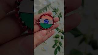 DIY a Beautiful Tricolor Ring for Independence Day! 🇮🇳 Easy DIY Tutorial | #craft #DIY #shorts