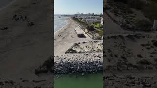 Drone France La Grande Motte Beach, Hotel La Plage