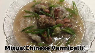 Misua with Meatballs & Luncheon Meat |Mic’s cuisine vlog’s