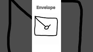 How To Draw Envelope, Simple Doodling | खाम कसरी बनाउने ? #hamikopila #kidsvideo #fun #howto #hkkids