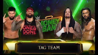 WWE 2K23 | The usos  vs The BloodLine Tag Team | Money in the Bank 2023