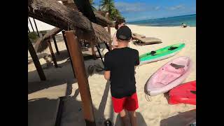 Mexico 2024 Kayaking and the beach video # 2