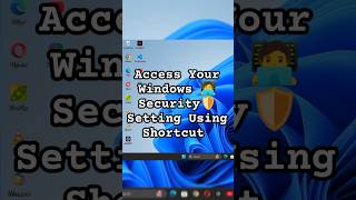 Access your windows security settings using shortcut #windows #shorts