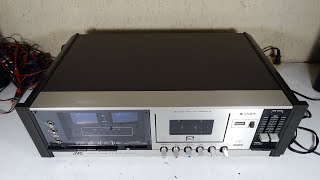 DECK TAPE PLAYER CASETERA JVC CD-S200 JAPAN 1976 RESTAURACION P1