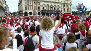 Reveil du roi Leon aux fetes de Bayonne 2015