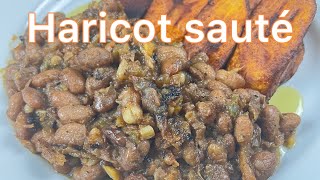 RECETTE DE HARICOT SAUTE