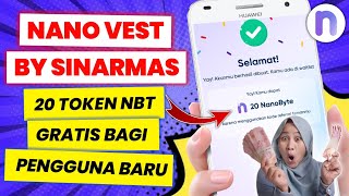 BARU RILIS‼️ Apk nano vest invest saham dan crypto by SINARMAS || Cara daftar nano vest pemula