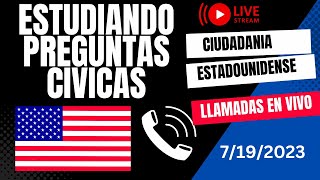 Vamos juntos a estudiar por la ciudadania americana - Clase 7/19/2023