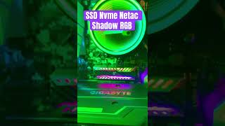 SSD Nvme Netac Shadow RGB   #shorts