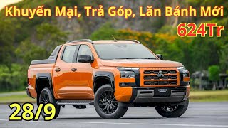 ✅ Giá Khuyến Mại Mitsubishi Triton Cuối Tháng 9 | Chi Tiết Khuyến Mại Trả Góp Lăn Bánh | Xegiatot24h