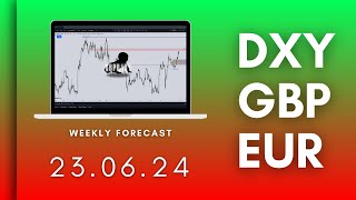 Weekly Forex Forecast | DXY, GBP, EUR | 23.06.24