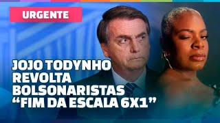 Jojo Todynho gera revolta em Bolsonarista e na direita ao se declarar a favor do fim da escala 6x1