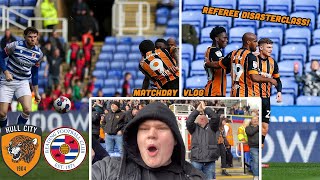 FAN KICKED OUT, SLATER STRIKES AS REFEREE COST US THE GAME! Hull City 1-1 Reading FC Matchday Vlog!