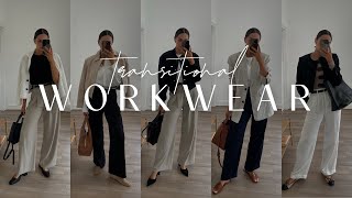 Workwear Outfit Ideas For Transitional Styling | What To Wear To The Office