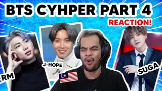 BTS Cypher pt.4 - Malaysian React! WEH POWER TERUK!