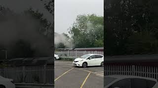 Hinckley station a 44871+47848 LMS class 5 4-6-0 1Z40